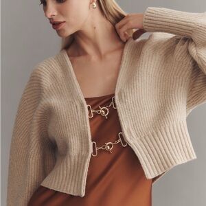 Sold out Anthropologie Rhea Ribbed Cardigan M